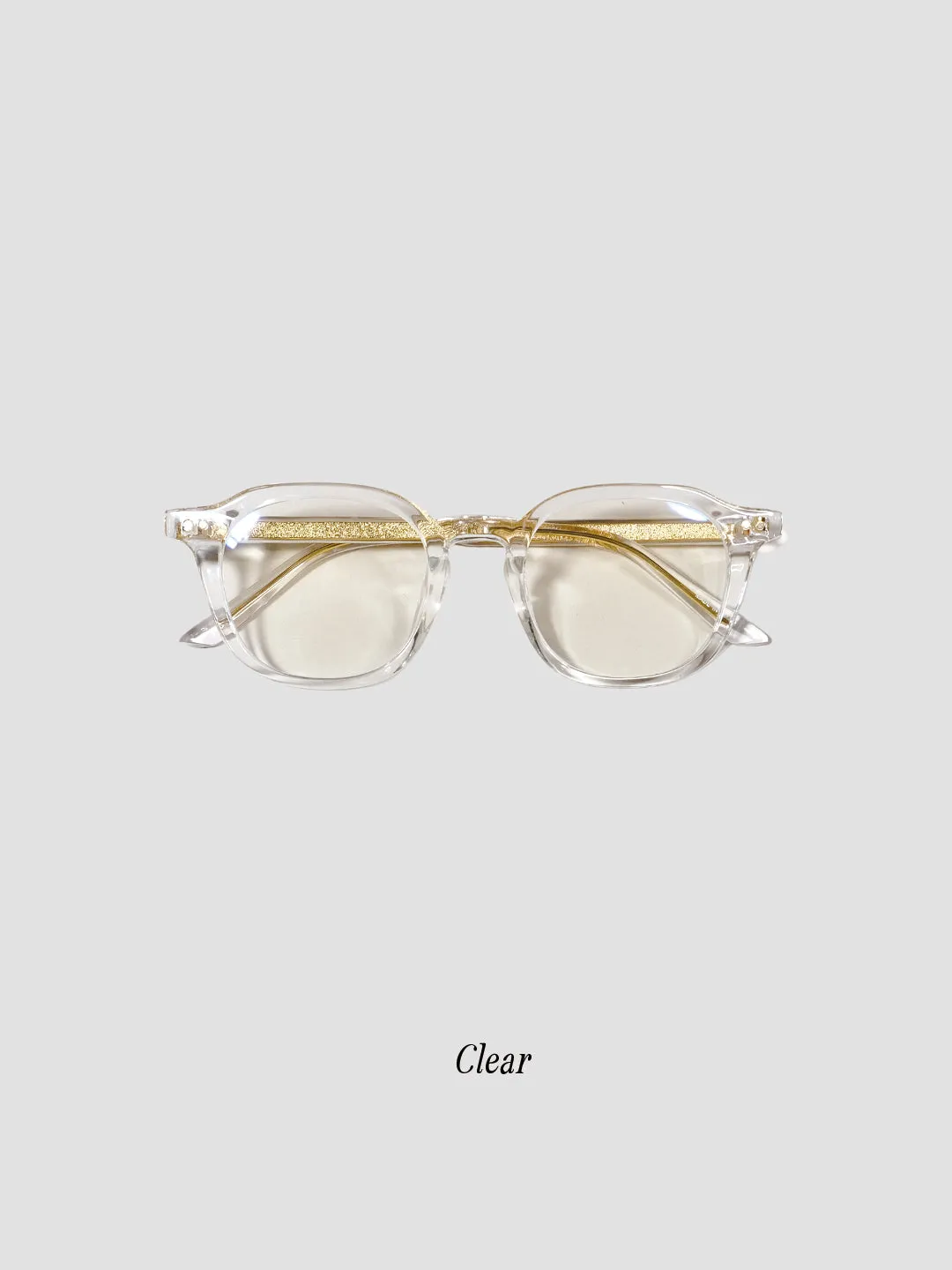 Clear Big Lens Glasses