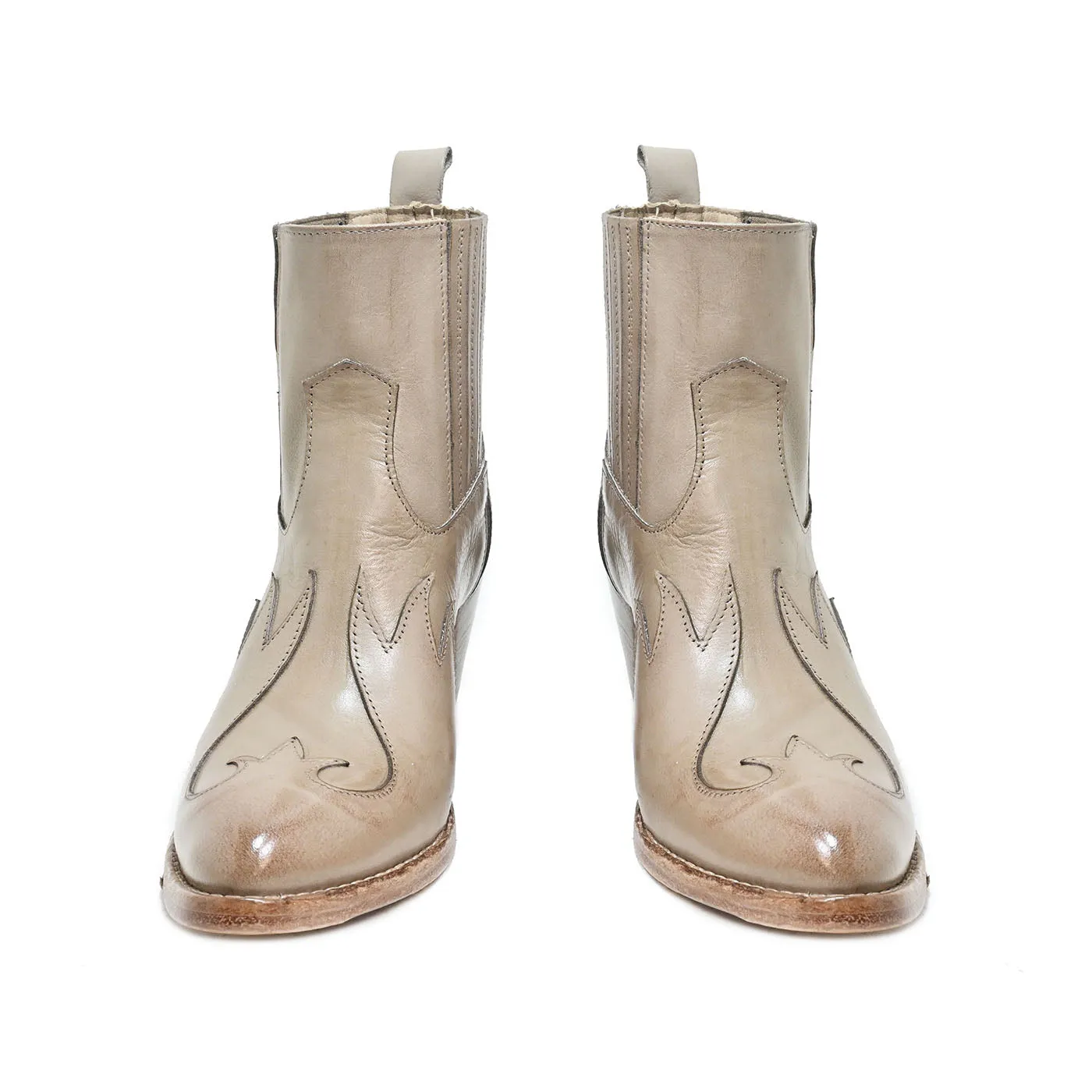 COLORADO 11 - texas ankle-boots leather AGAVE