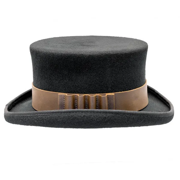 Conner - Low Crown Steam Punk Top Hat