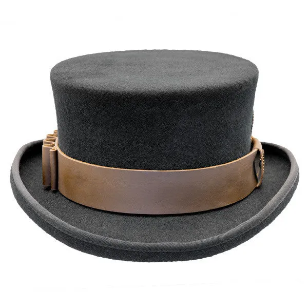 Conner - Low Crown Steam Punk Top Hat