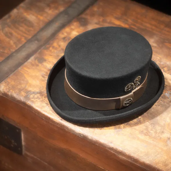 Conner - Low Crown Steam Punk Top Hat