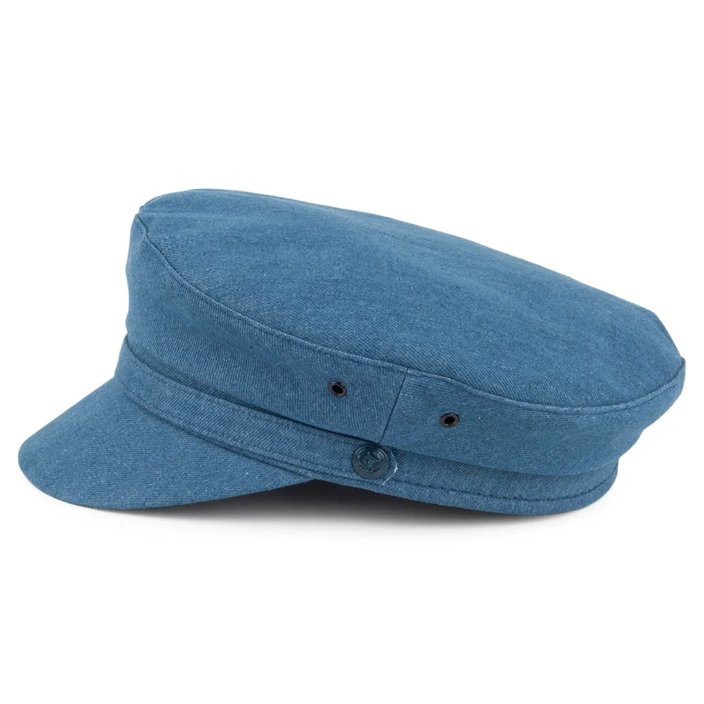 Cotton Fiddler Cap - Denim