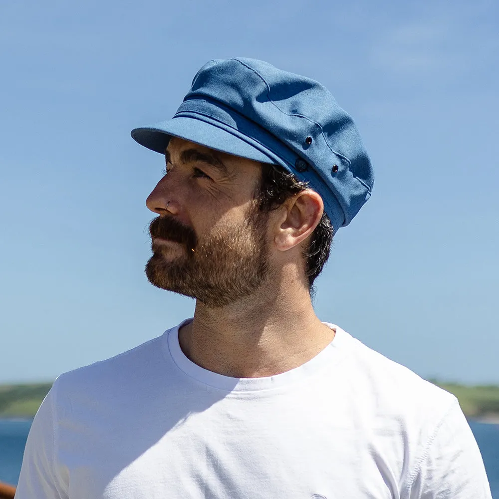 Cotton Fiddler Cap - Denim