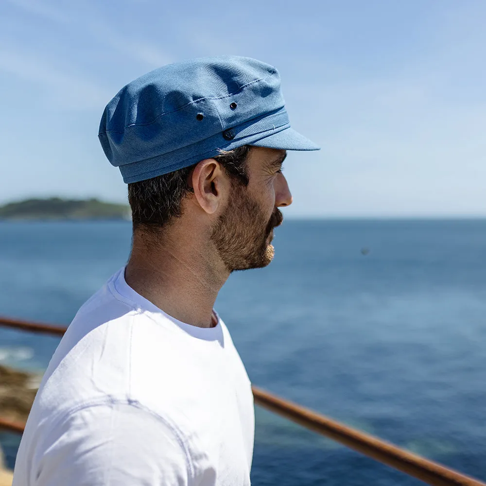 Cotton Fiddler Cap - Denim