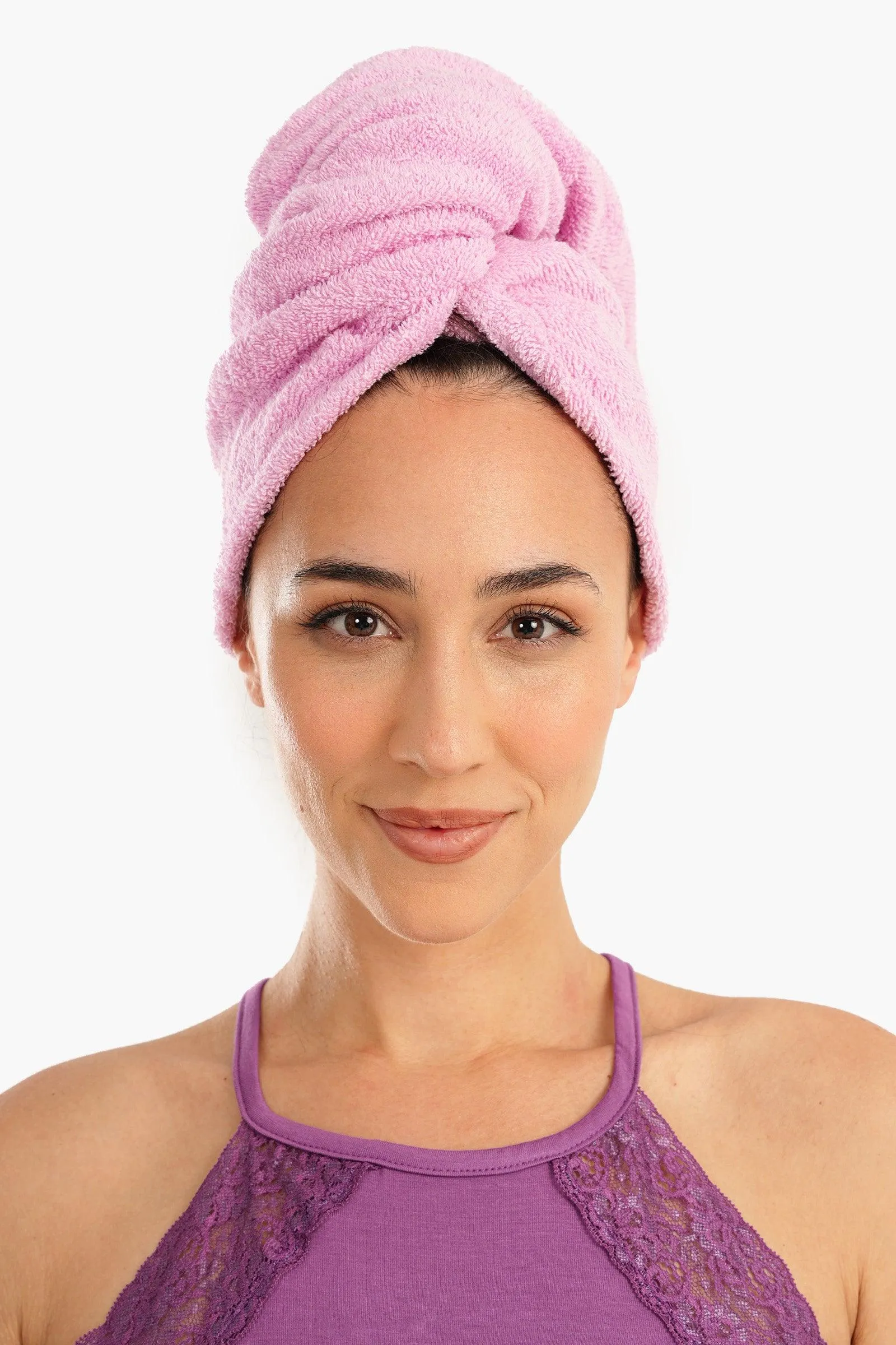 Cotton Hair Towel Wrap