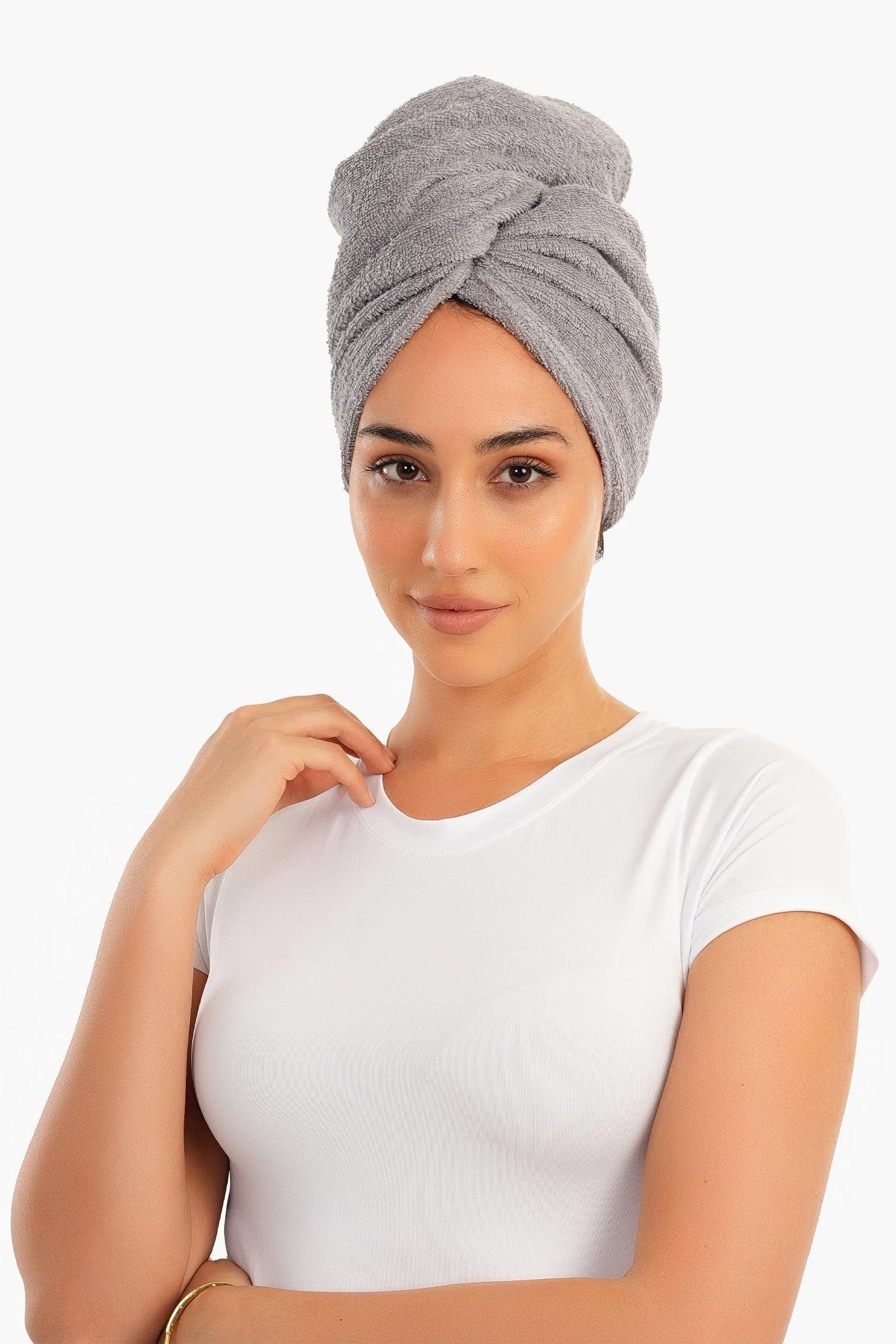 Cotton Hair Towel Wrap