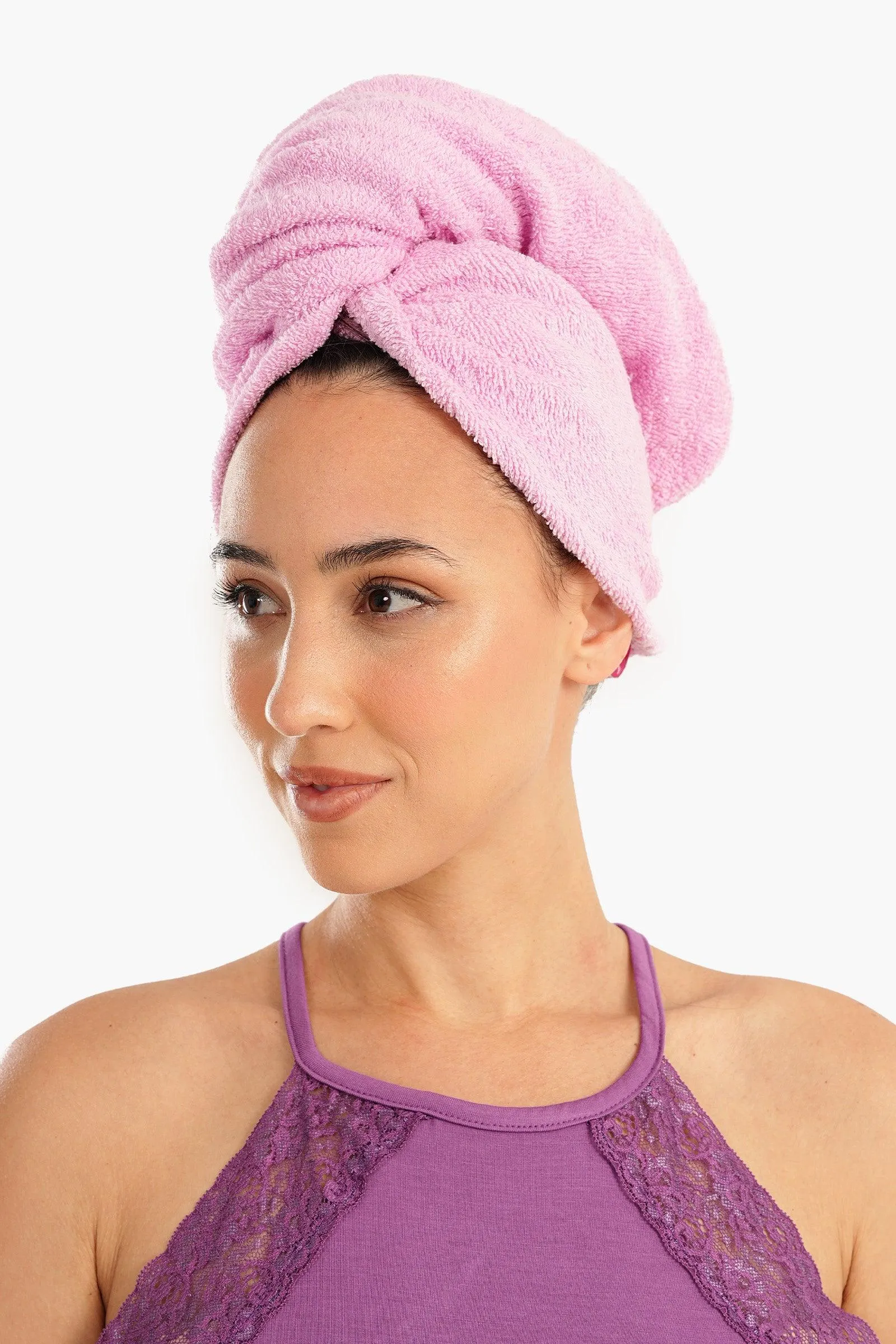 Cotton Hair Towel Wrap