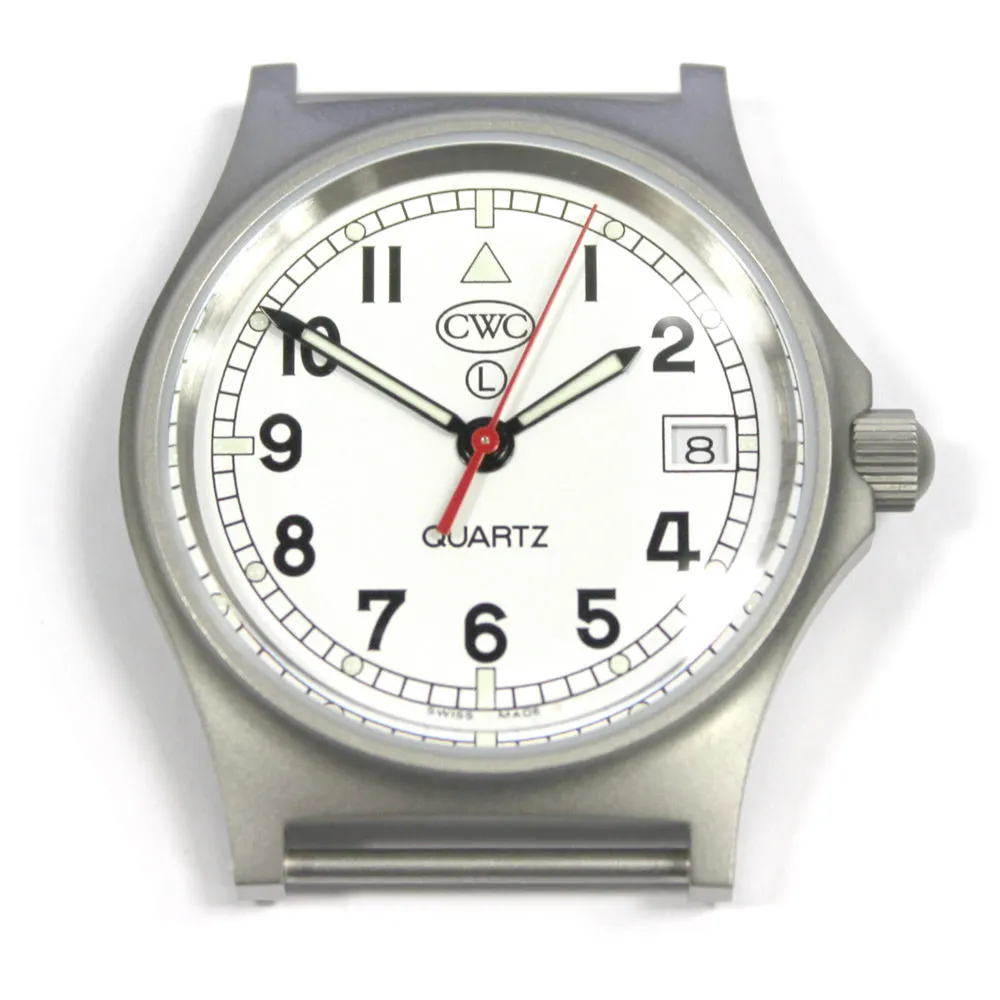 CWC GS Sapphire Subhunter Watch, Stainless Steel Case with White Dial