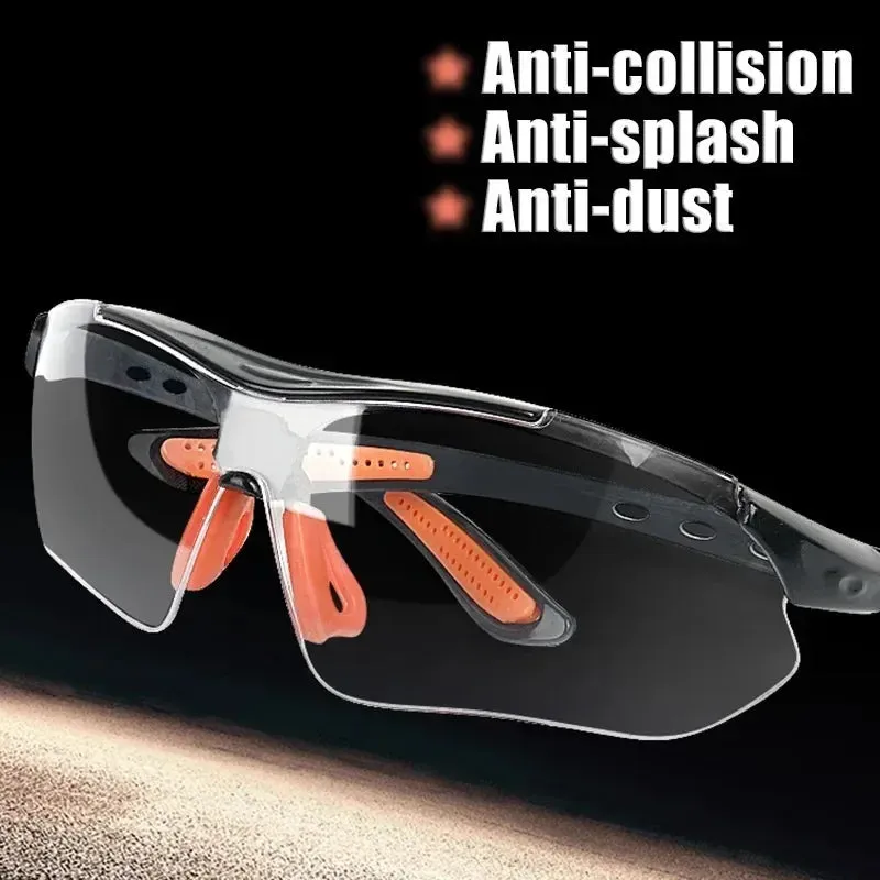 Cycling Windproof Goggles Safety Vented HD Eye Glasses Work Lab Laboratory Safety Sandproof Protective Glass Goggle