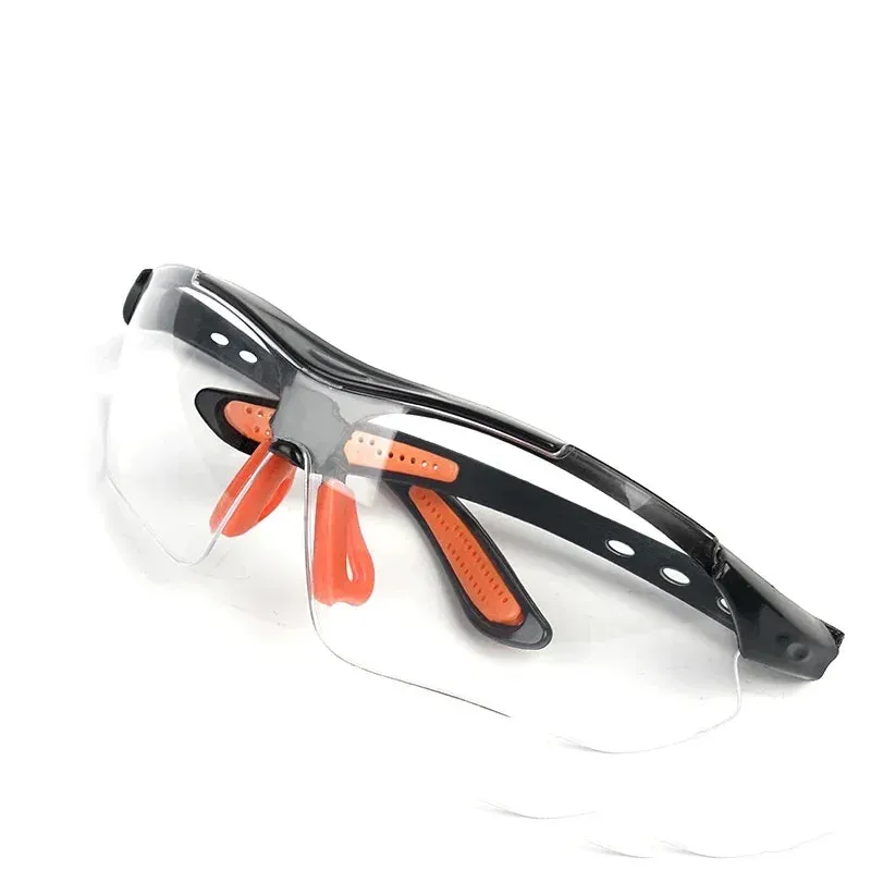 Cycling Windproof Goggles Safety Vented HD Eye Glasses Work Lab Laboratory Safety Sandproof Protective Glass Goggle