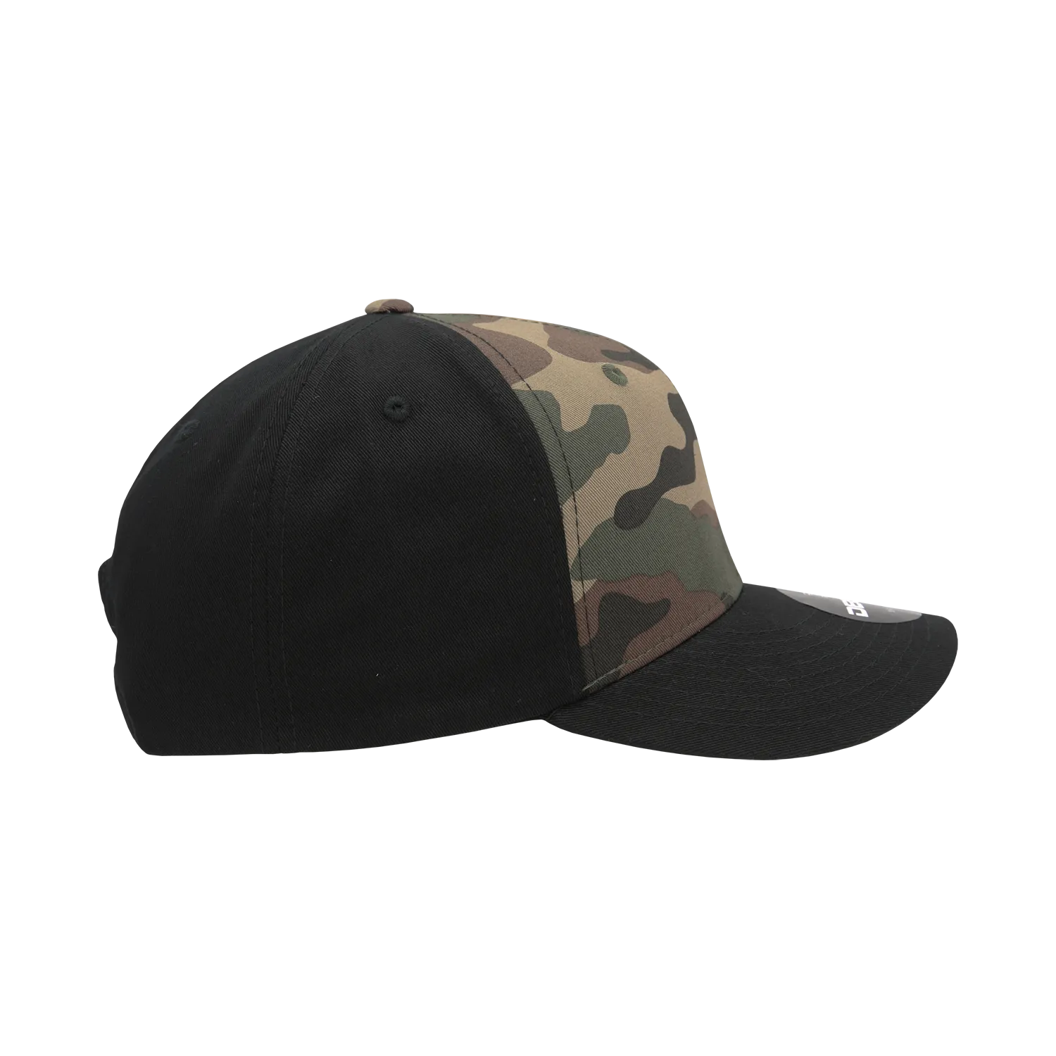 Decky 1048 6 Panel Mid Profile Structured Camo Cap - CASE Pricing