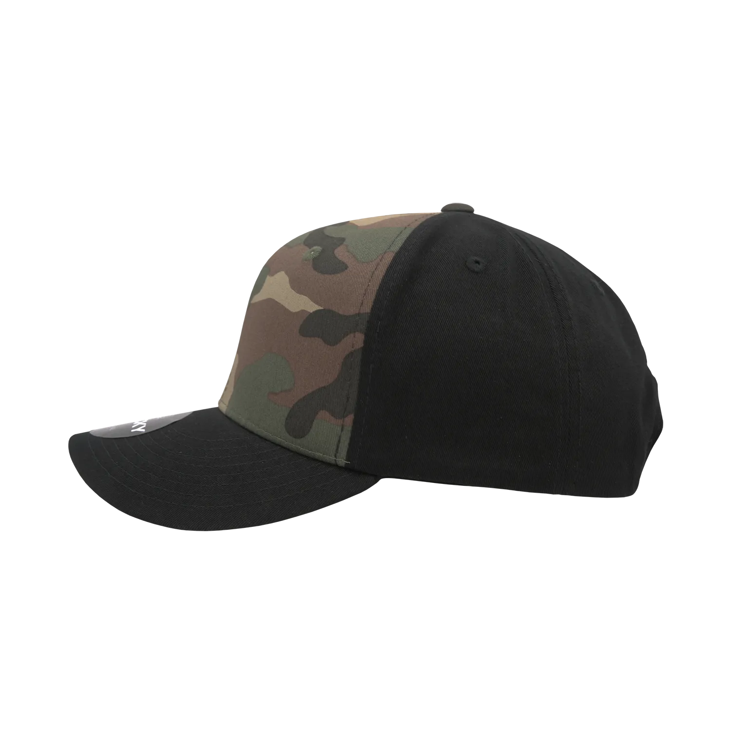 Decky 1048 6 Panel Mid Profile Structured Camo Cap - CASE Pricing