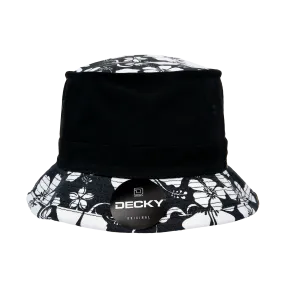 Decky 456 - Structured Floral Brim Fisherman's Bucket Hat