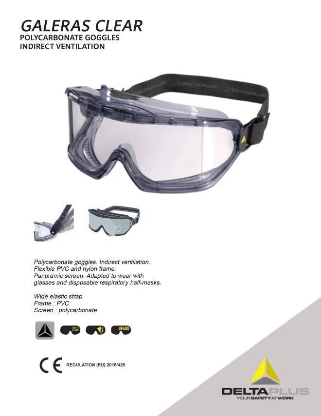 Delta Plus Galeras Goggles