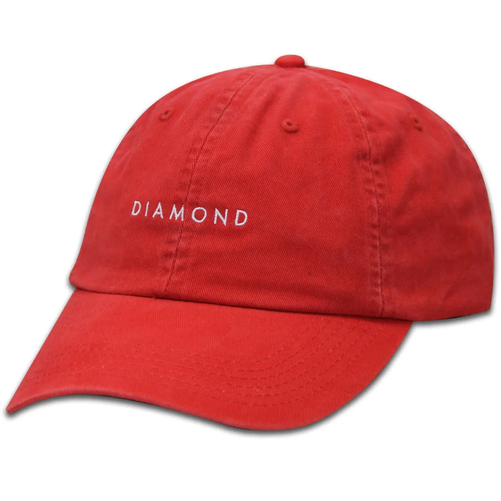 Diamond Supply Co Diamond Sports Baseball Cap Coral