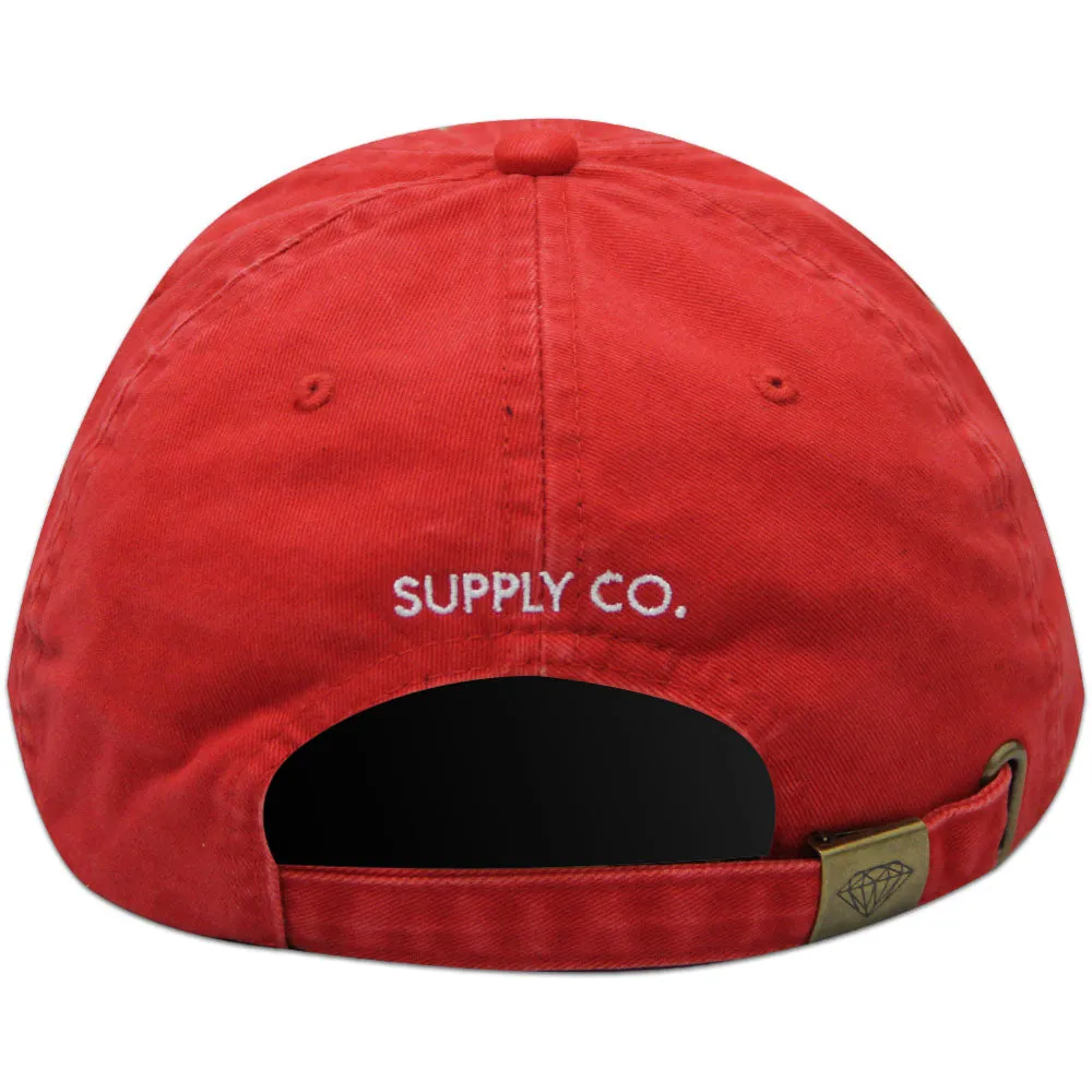 Diamond Supply Co Diamond Sports Baseball Cap Coral