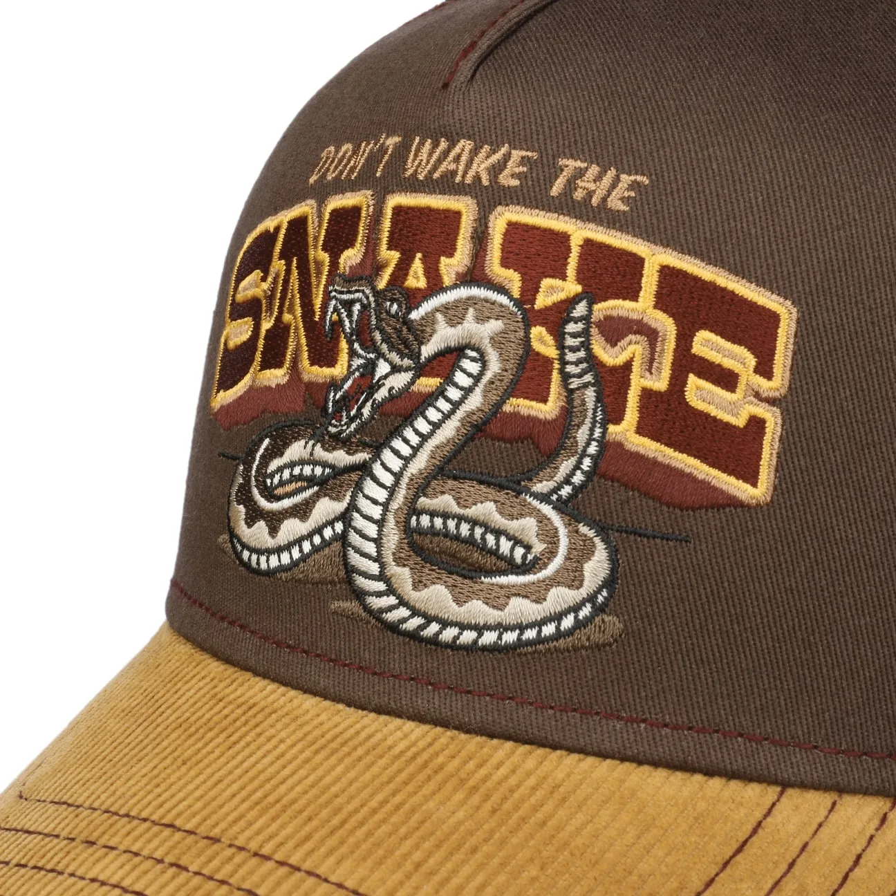 Don't Wake The Snake Trucker Cap by FWS