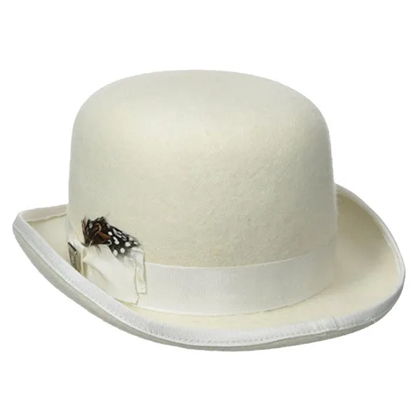 Dorfman Pacific - Stacy Adams Classic Bowler Hat