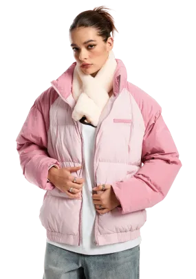 Drop Shoulder Puffer Jacket