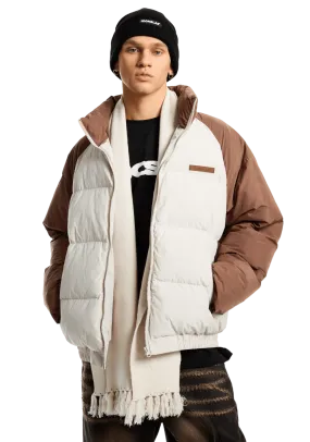 Drop Shoulder Puffer Jacket