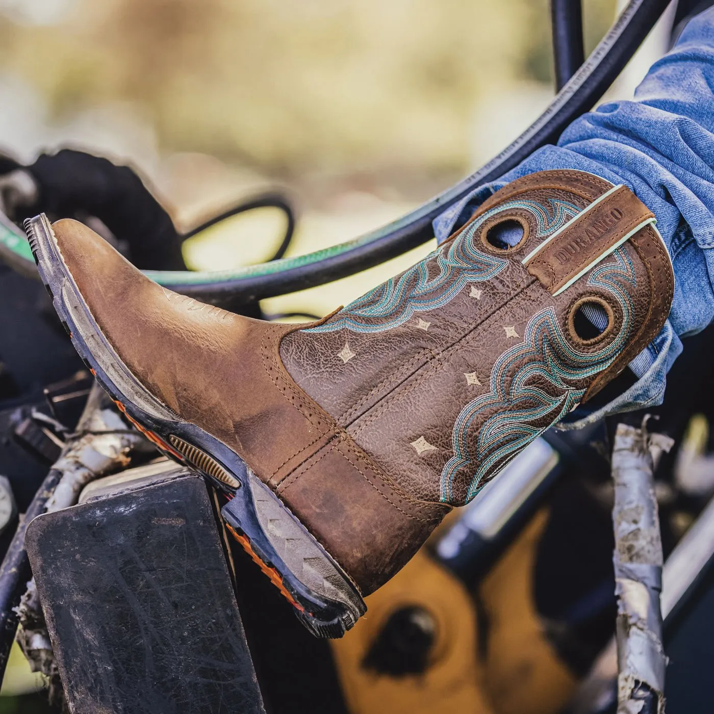 DurangoÂ Maverick Womens Steel Toe Waterproof Western Work Boot