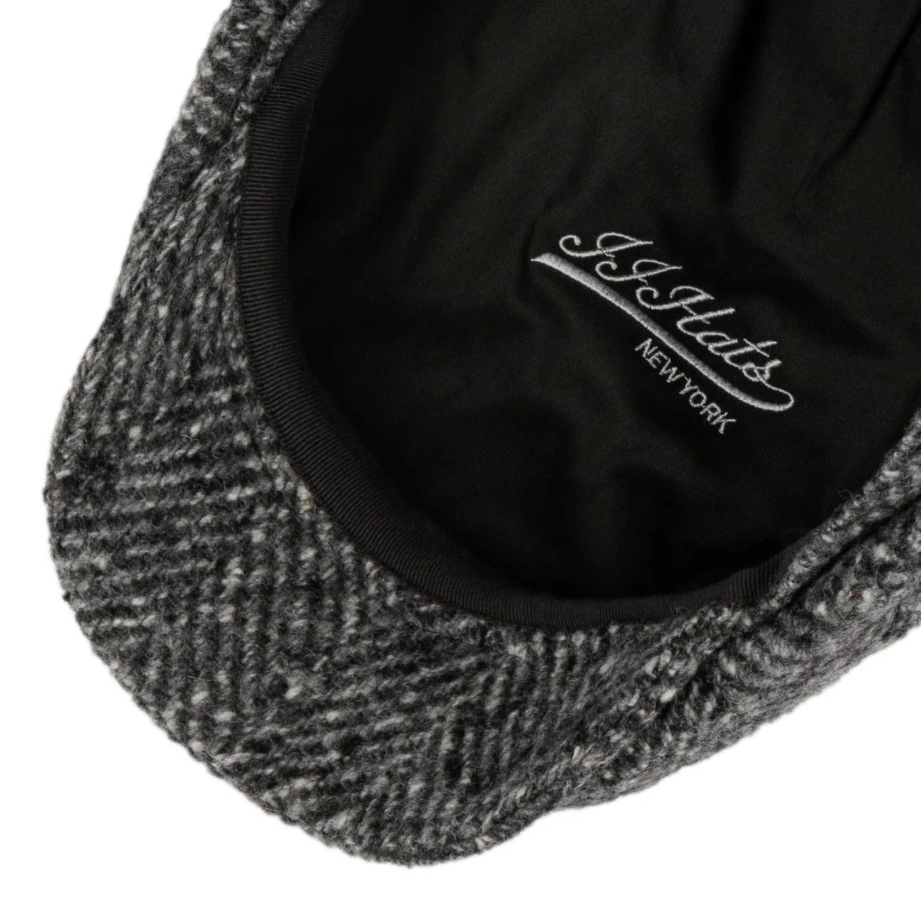 Eight Panel Cap Virgin Wool by JJ Hats