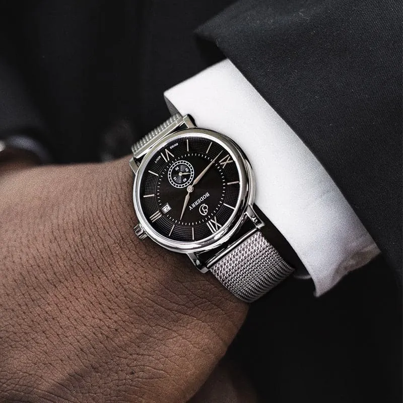 ELEGANT - Swiss Quartz Movement Watch | Black Dial