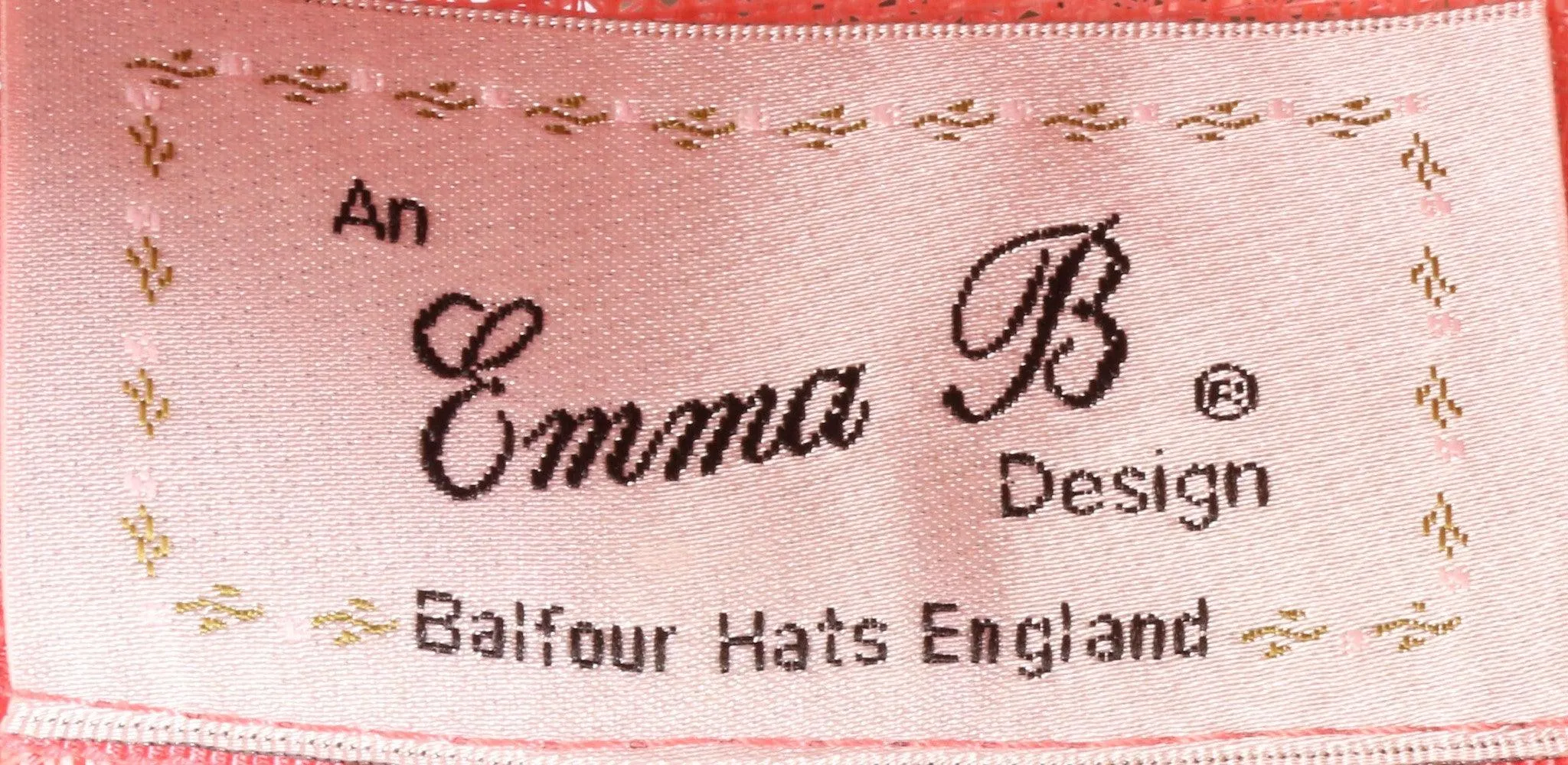 Emma B Design For Balfour Formal Pink Hat