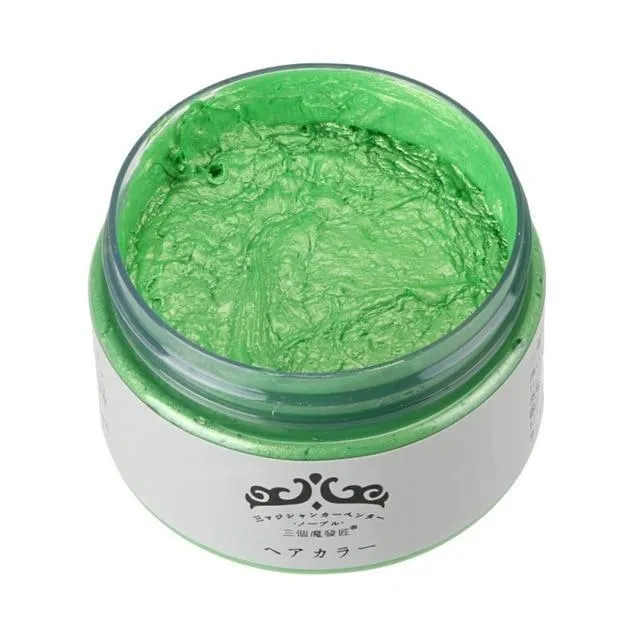 Fashion Trend - Colorful Hair Wax