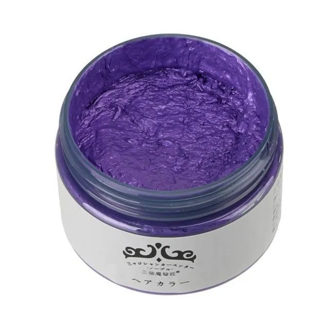 Fashion Trend - Colorful Hair Wax