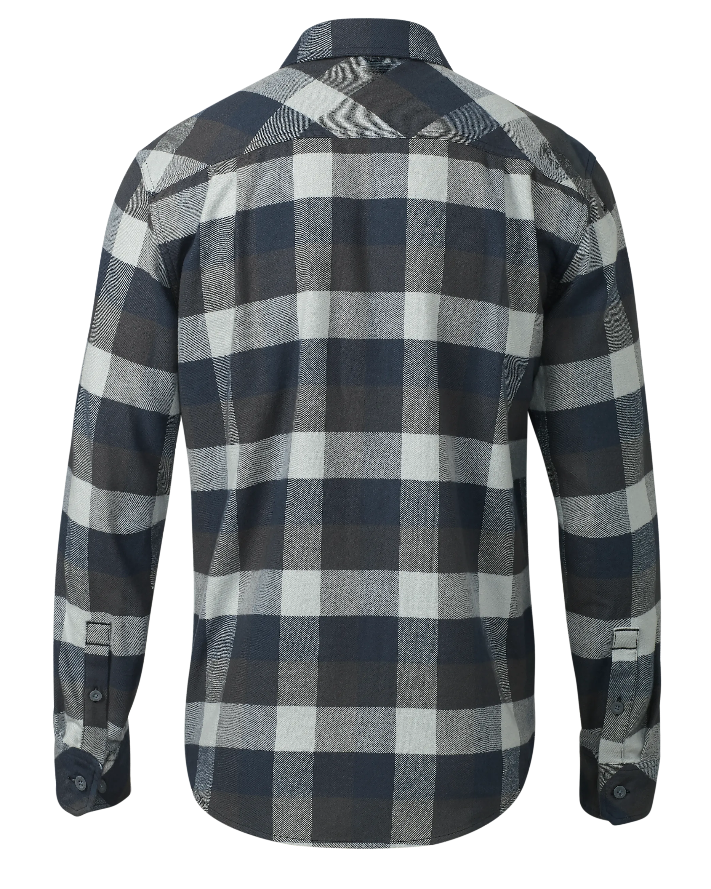 Field Flannel Shirt | Steel Blue Trio