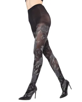 Fields of Flowers Opaque Tights