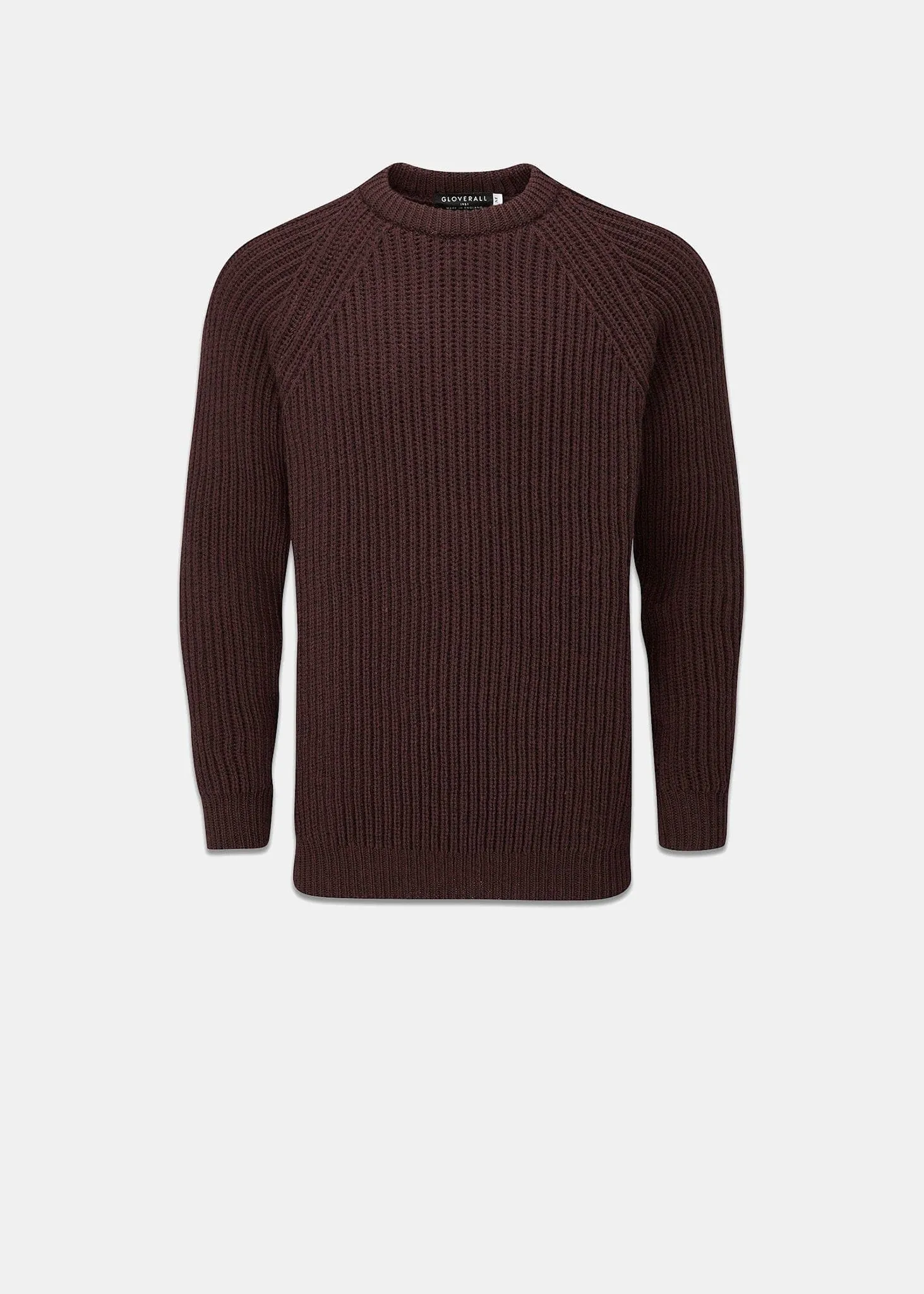 Fisherman Jumper Burgundy