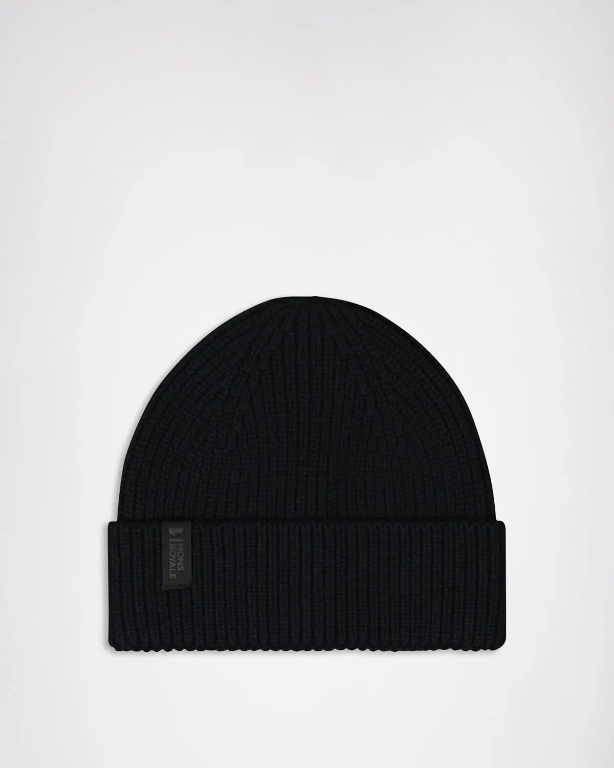 Fjord Merino Beanie  - Black