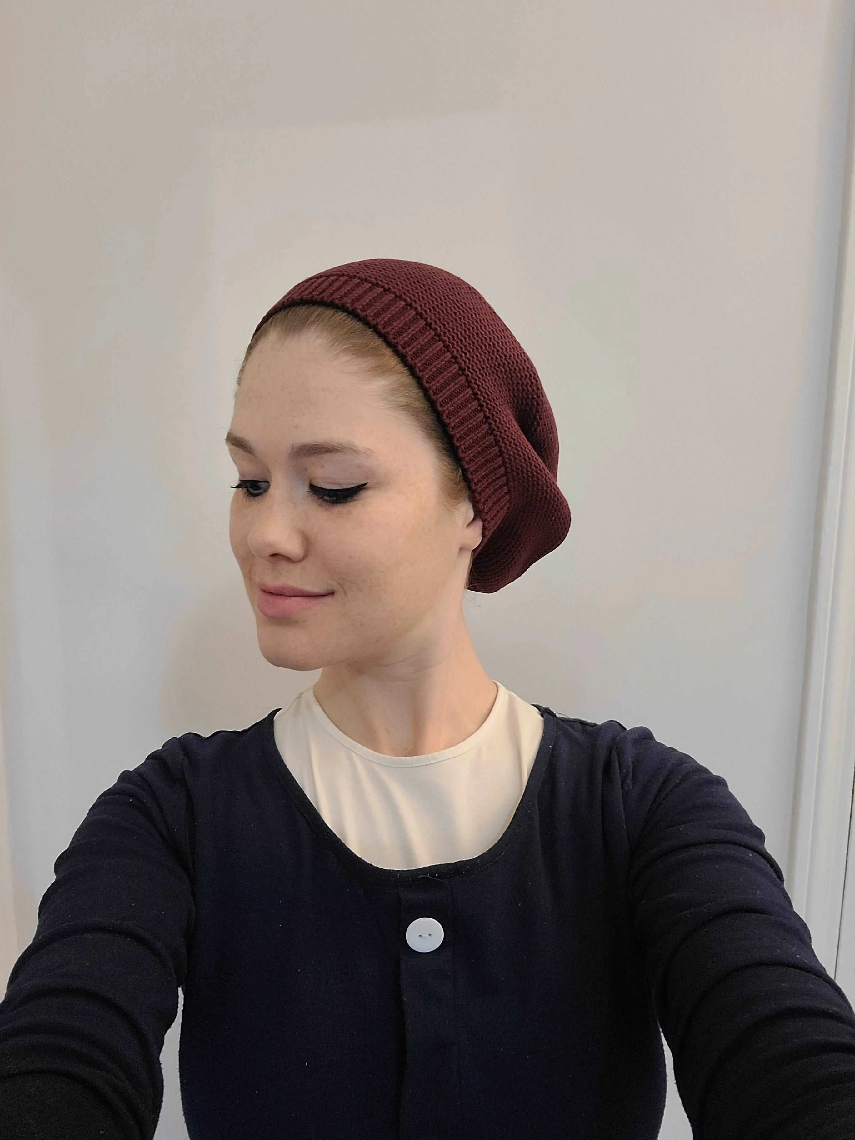 Fully Knitted Cotton French Berets