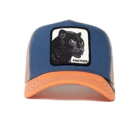 Goorin Bros - Animal Trucker Cap - Panther - Blue & Coral