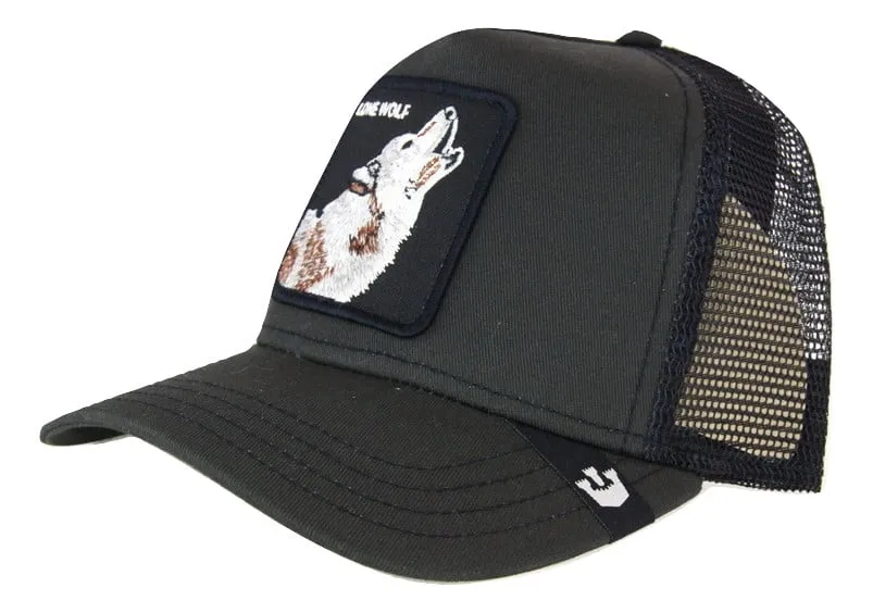 Goorin Brothers Lone Wolf Trucker - Black