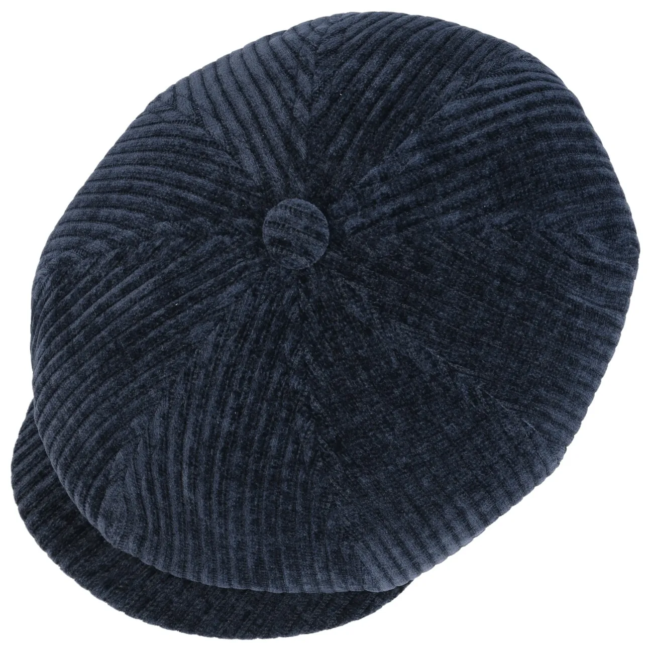 Hatteras Corduroy Jersey Flat Cap by Stetson