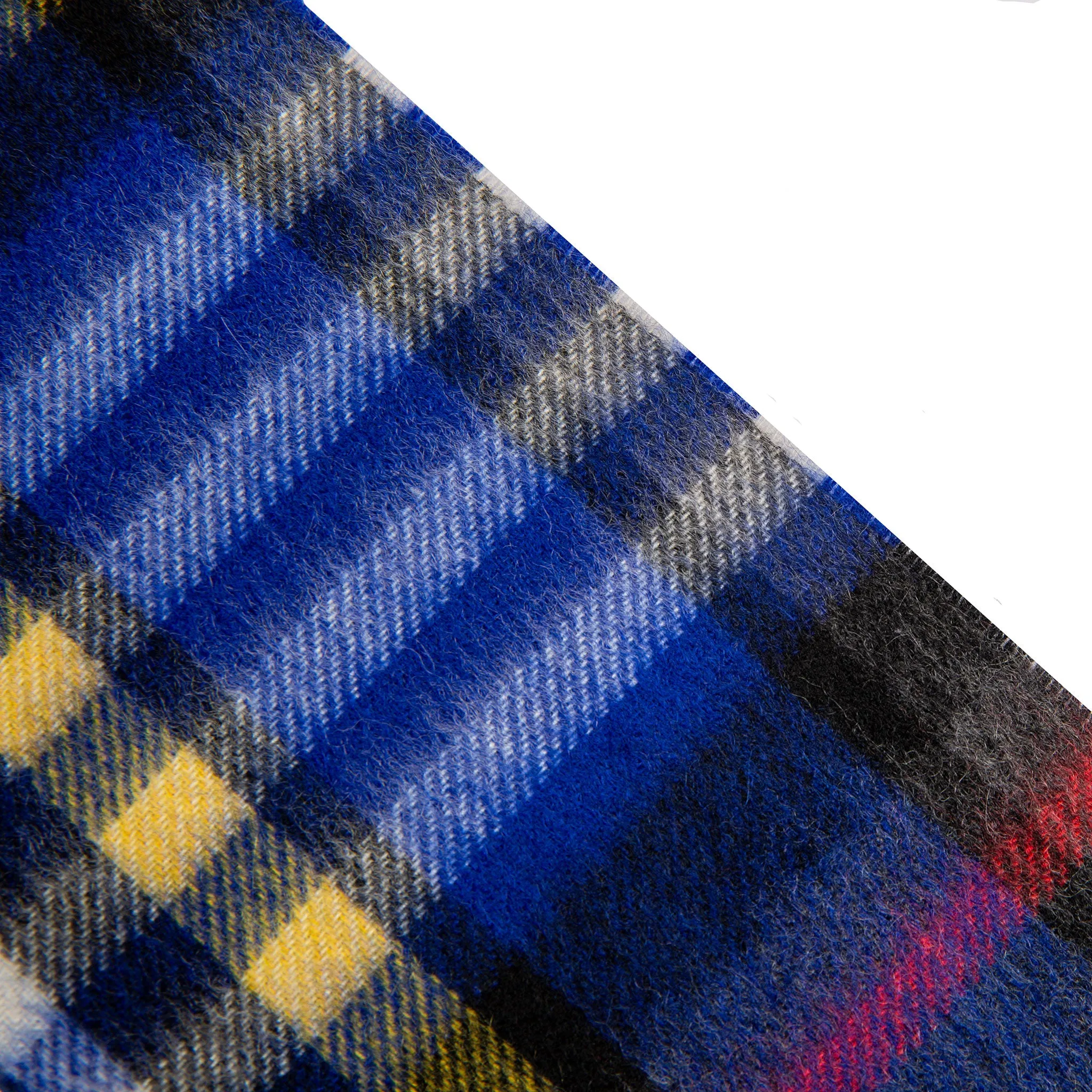 Heritage Bold Check Cashmere Scarf with Tassels