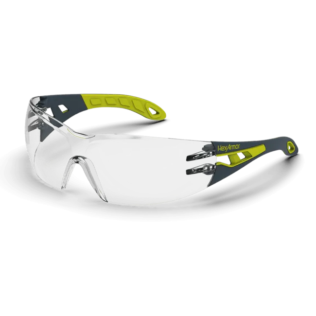 Hexarmor MX200 Safety Glasses with Permanent Ani-Fog (Box of 12)