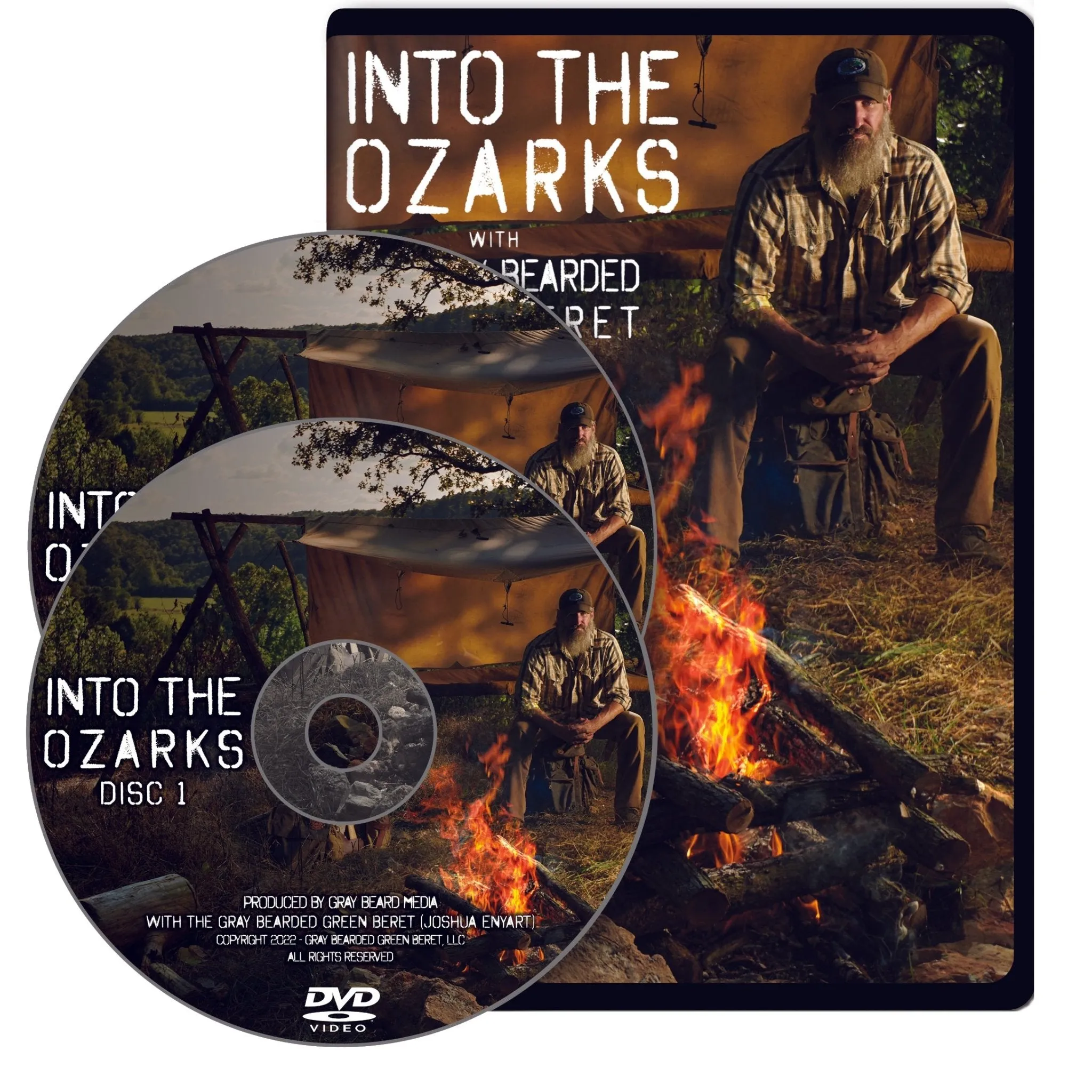 Into the Ozarks: Bushcraft Camp Build (DVD Set)