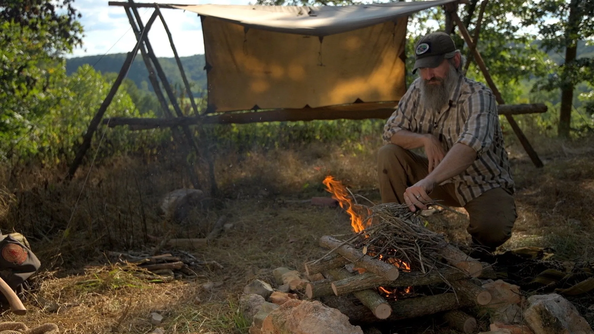 Into the Ozarks: Bushcraft Camp Build (DVD Set)