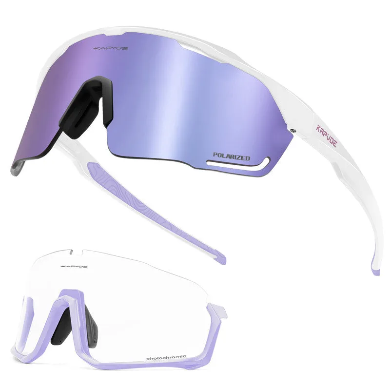 Kapvoe Interchangeable Full & Half Frame Sunglasses