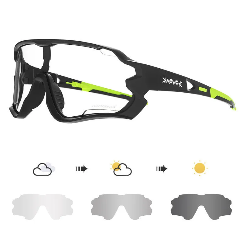 KEBR Photochromic UV Protection Cycling Sunglasses