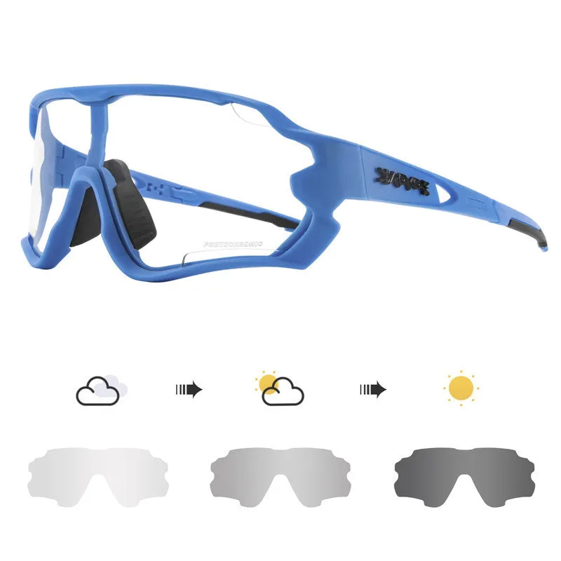 KEBR Photochromic UV Protection Cycling Sunglasses