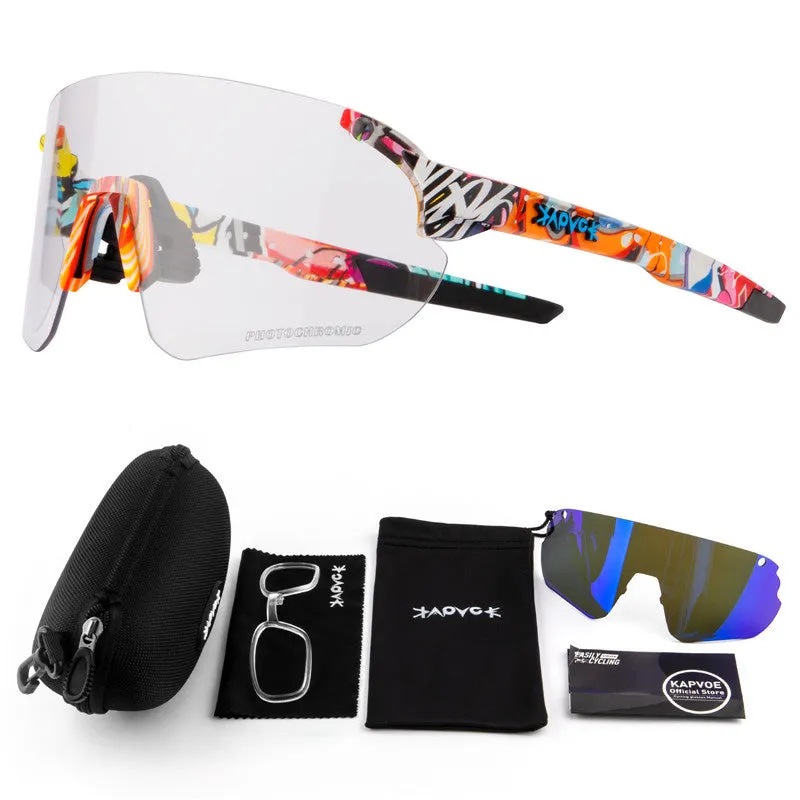 KEHU Photochromic Sports Sunglasses