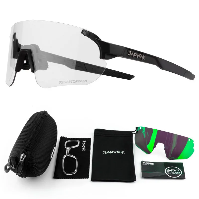 KEHU Photochromic Sports Sunglasses