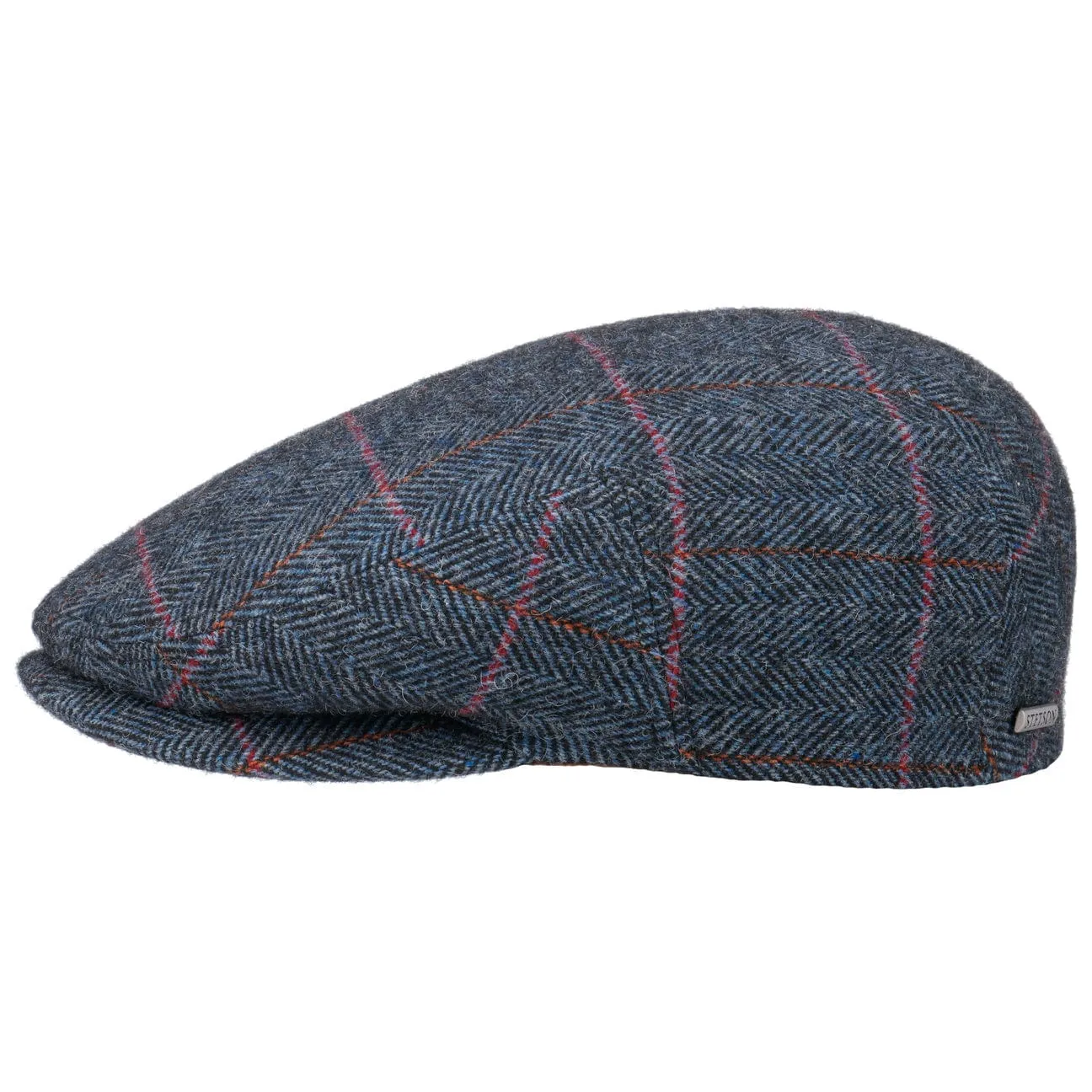 Kent Wool Ivy Plaid Cap with Earflaps by Stetson