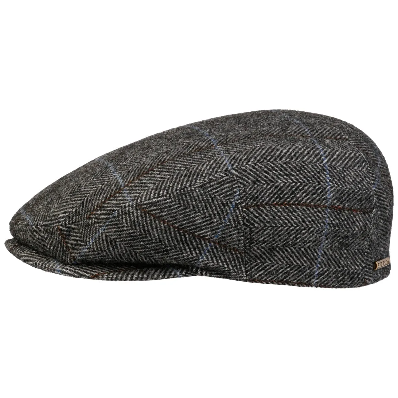 Kent Wool Ivy Plaid Cap with Earflaps by Stetson