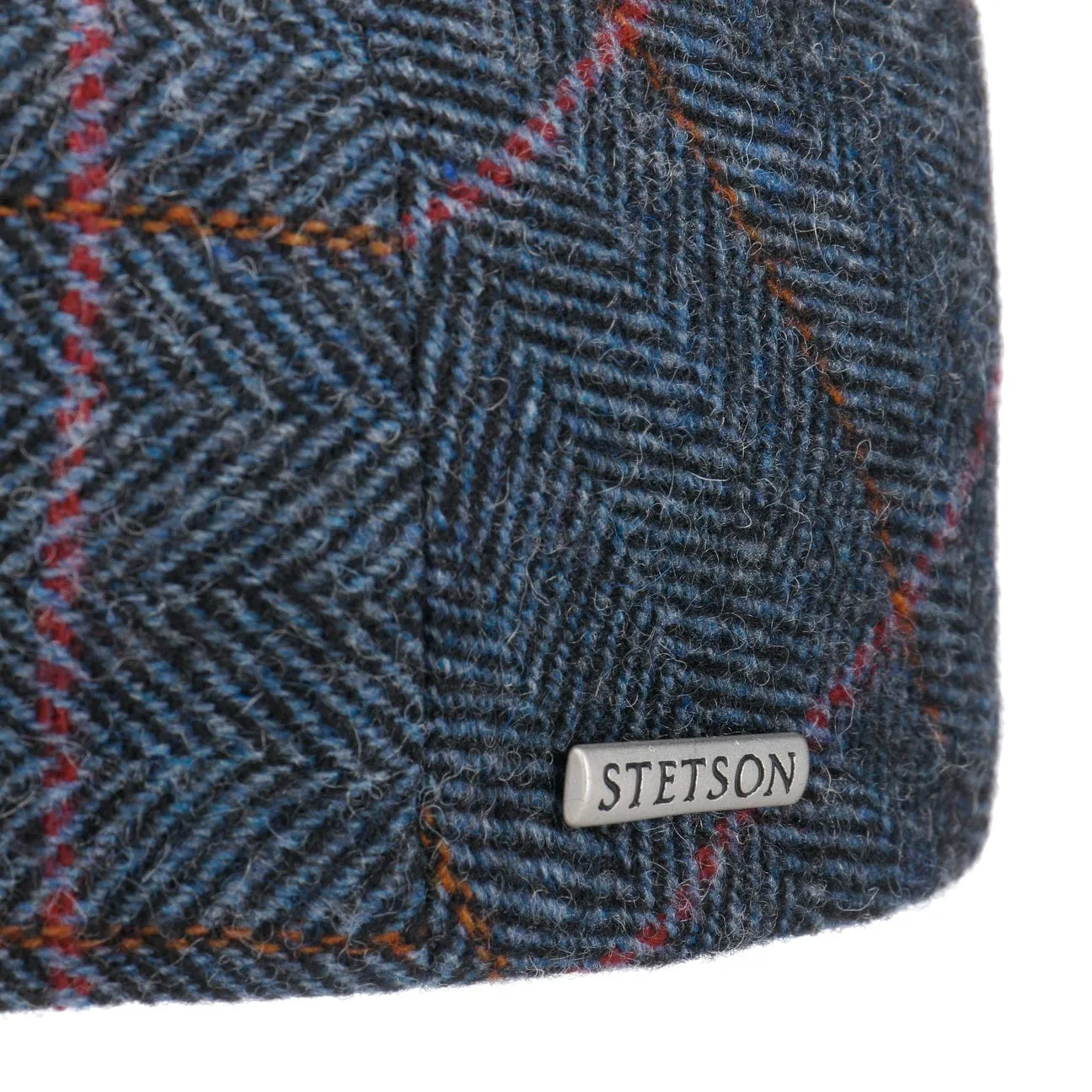 Kent Wool Ivy Plaid Cap with Earflaps by Stetson